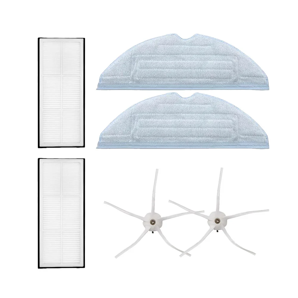 Spazzola laterale filtro HEPA per Xiaomi Roborock T7S T7plus T7Splus S7 G10 Panno per pulizia Pezzi di ricambio Panni per mop