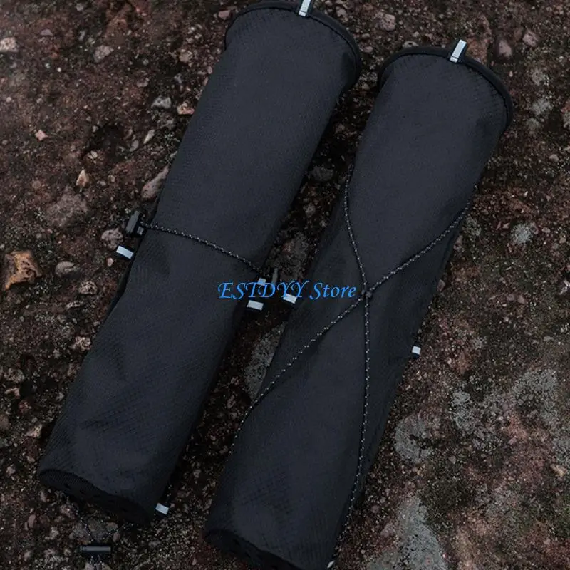 G6DE Outdoor Hiking Poles Organizers Light Weight External Hiking Poles Storage Bag Walking Opening Tightening Bag