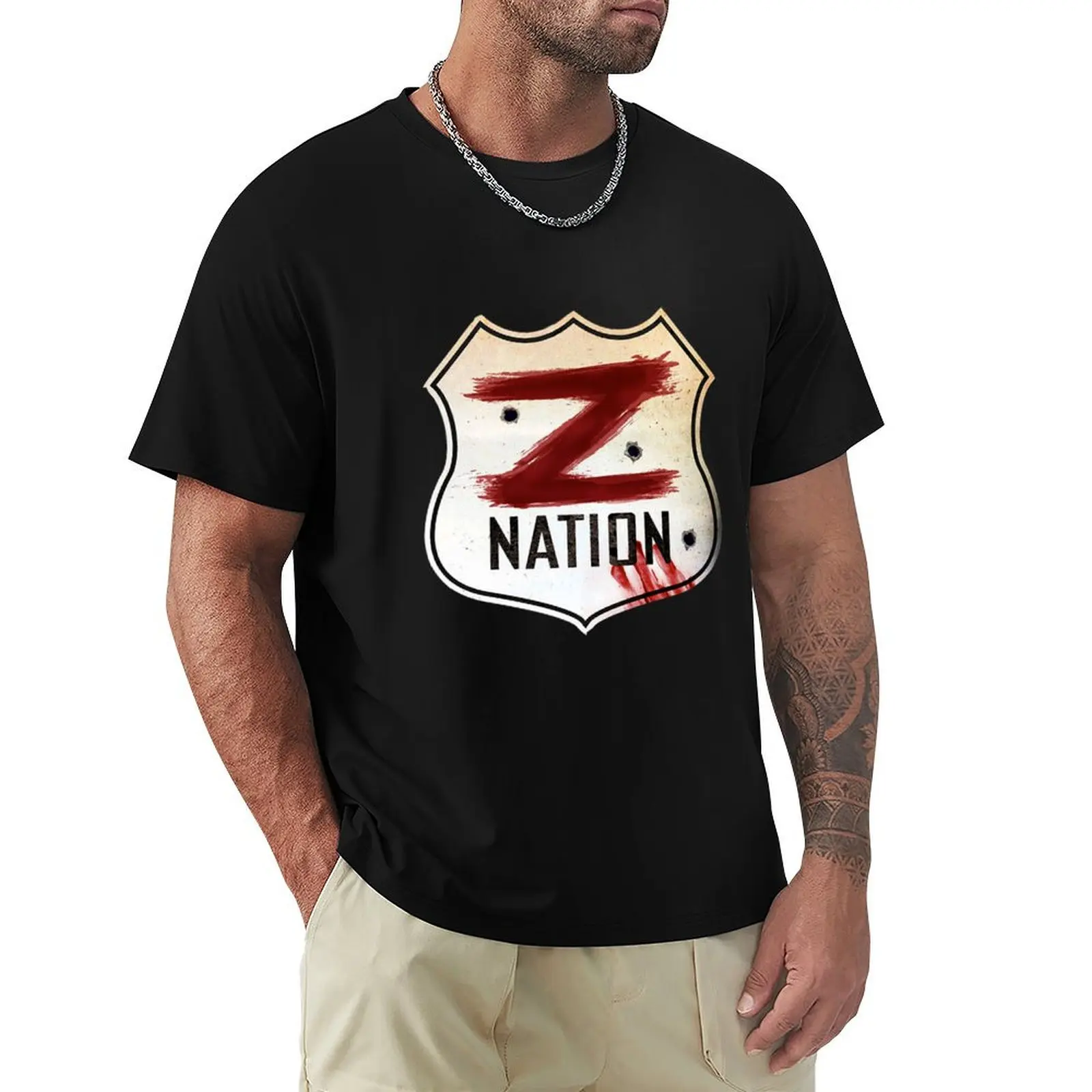 

Z nation T-Shirt plus sizes funny shirt cotton sweat shirts, men