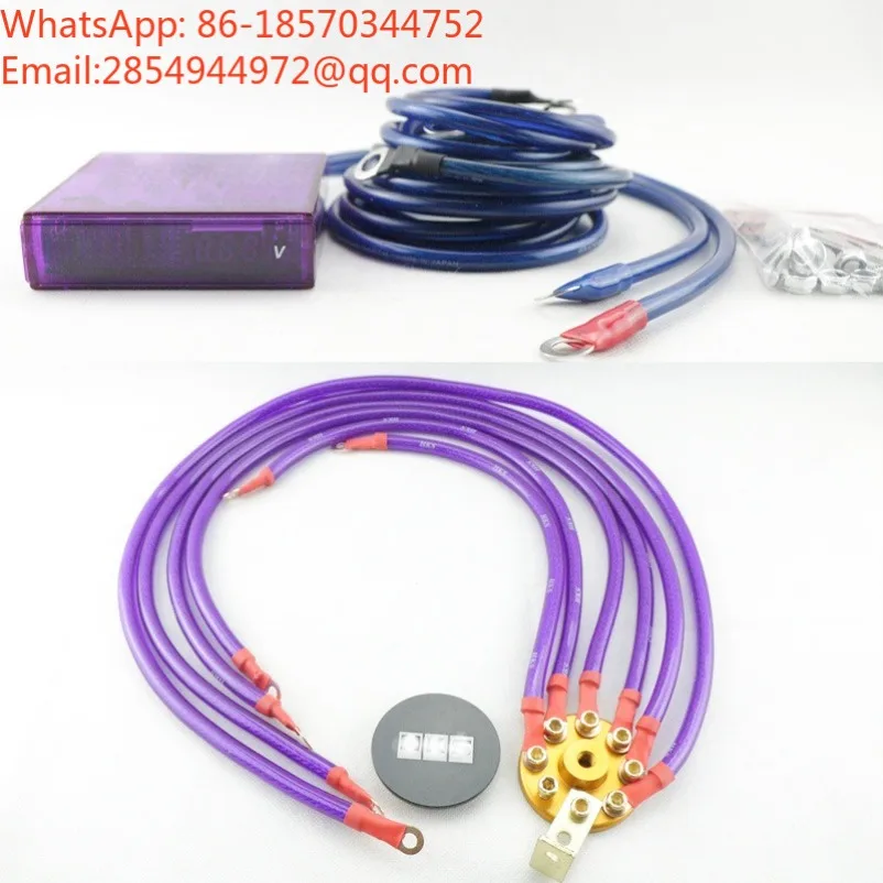 Car Engine Voltage Stabilizer Electronic Rectifier Modified Voltage Regulator with Enhanced Ground Wire
