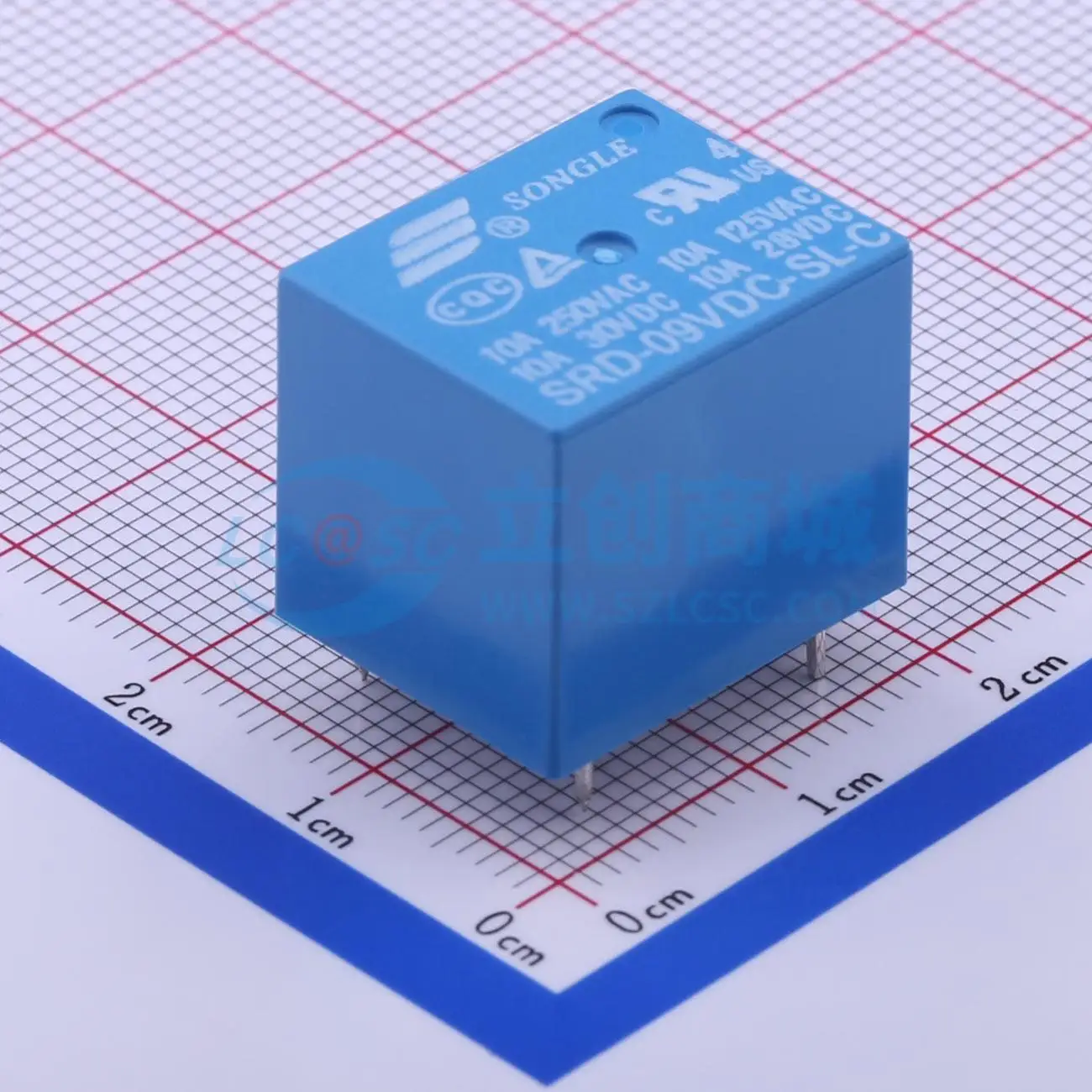 31 шт. SRD-09VDC-SL-C 9V 19.2x15.6mm SPDT силовое реле для печатных плат, электронный переключатель