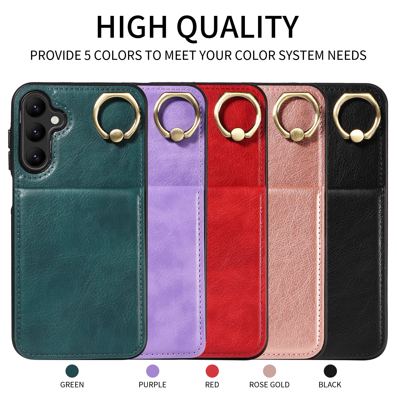 

Phone Case Samsung A-series A04/S A05/S A12/13/14/15 A22/23/24 A25 Global Version Leather Case Phone Case With Card Slot