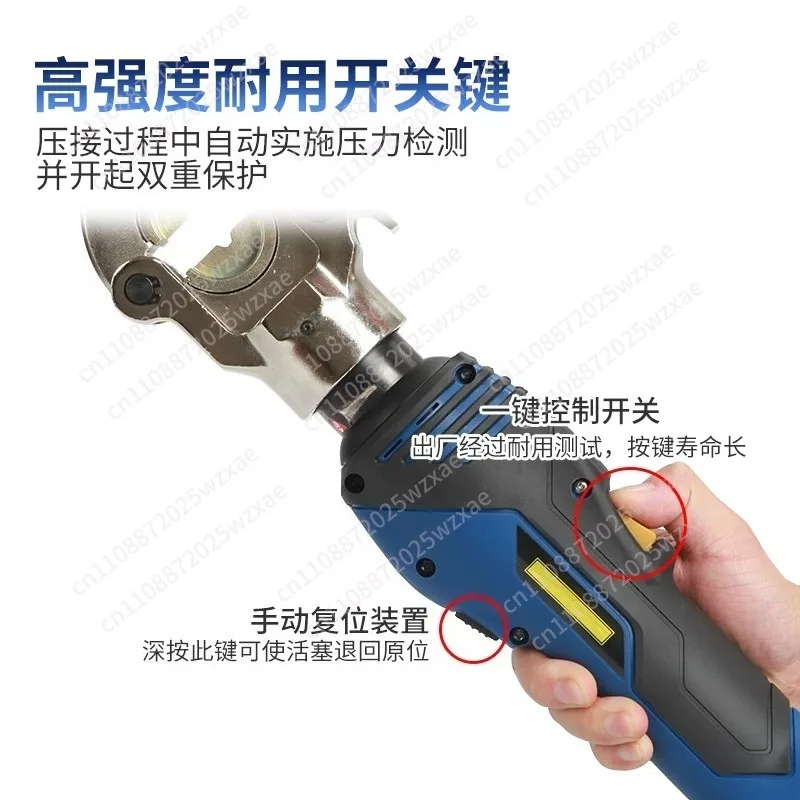 Crimping pliers, portable hydraulic copper-aluminum terminal crimping pliers