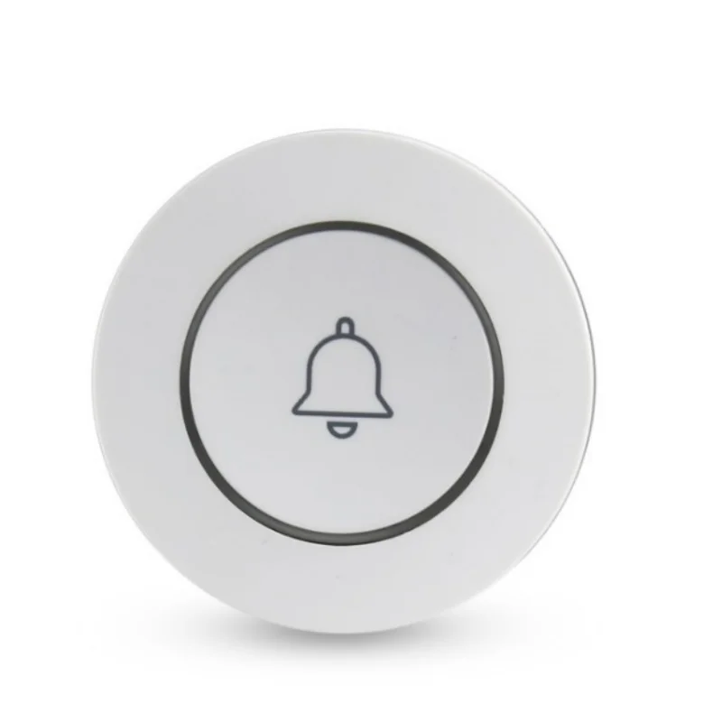 1 pz 433MHz telecomando Wireless Tuya Smart Home allarme a una chiave pulsante di chiamata di emergenza SOS pulsante di emergenza Wireless campanello