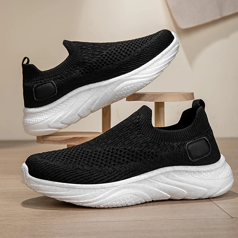 Plus Size Sock Shoes High-Top Ultra-Light Platform Leisure Sports Running Shoes for Men Women Unisex