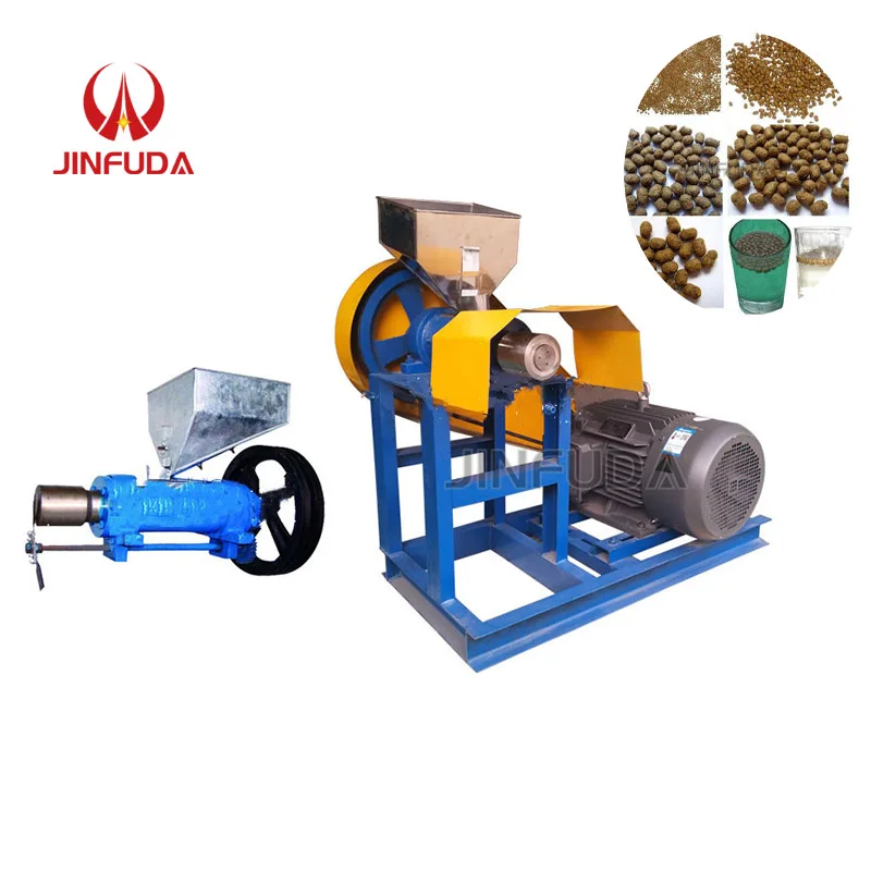 Línea de producción de pellets de alimentación flotante para peces, para hacer Tilapia, animales, mascotas, gatos, perros, pájaros, lechones, alimentos húmedos y secos, extrusora de molino de soplado