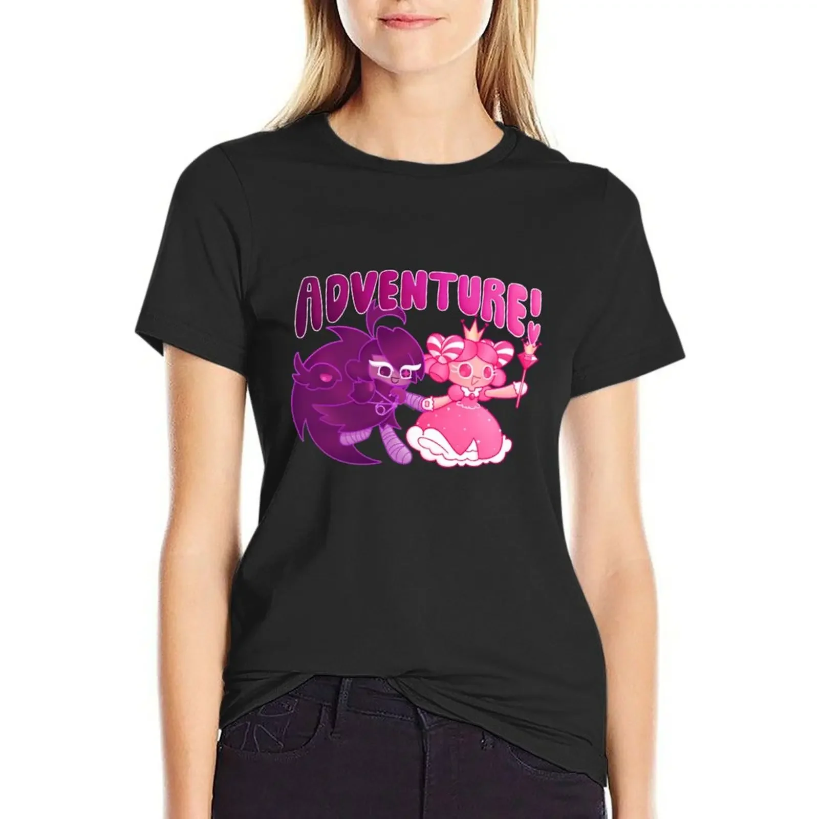 Adventure! T-Shirt anime clothes summer clothes oversized rock and roll t shirts for Women