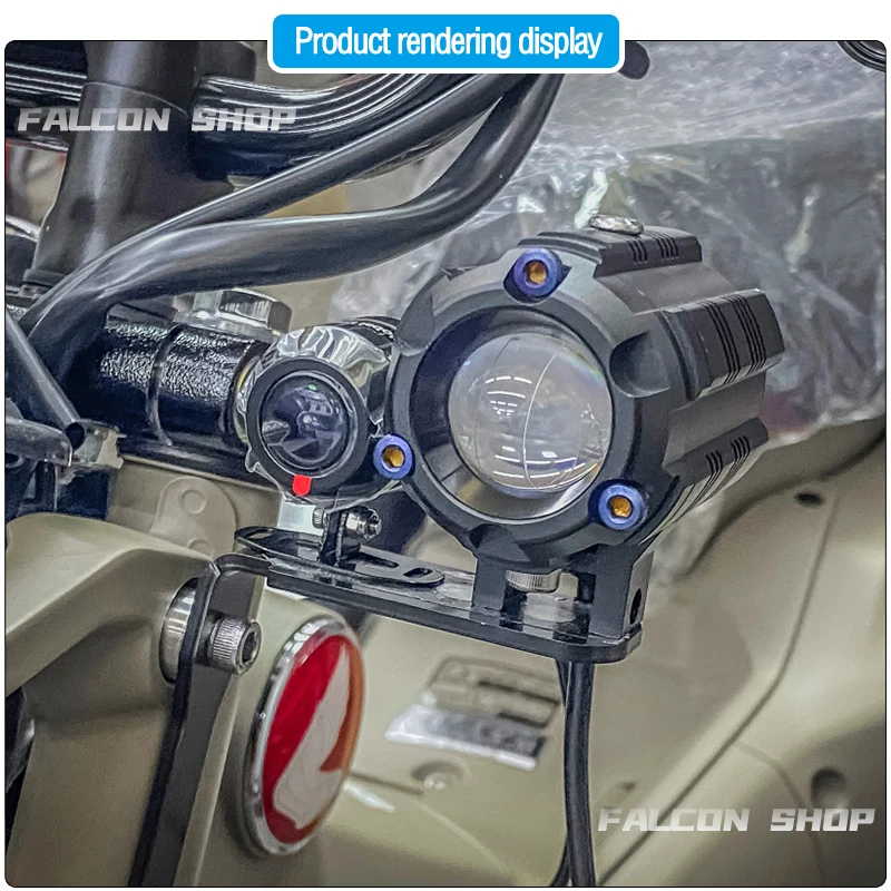

Suitable for Honda 125 modified fog light bracket 2020 2021 2022 2023 2024 CT 125 spotlight bracket spotlight bracket