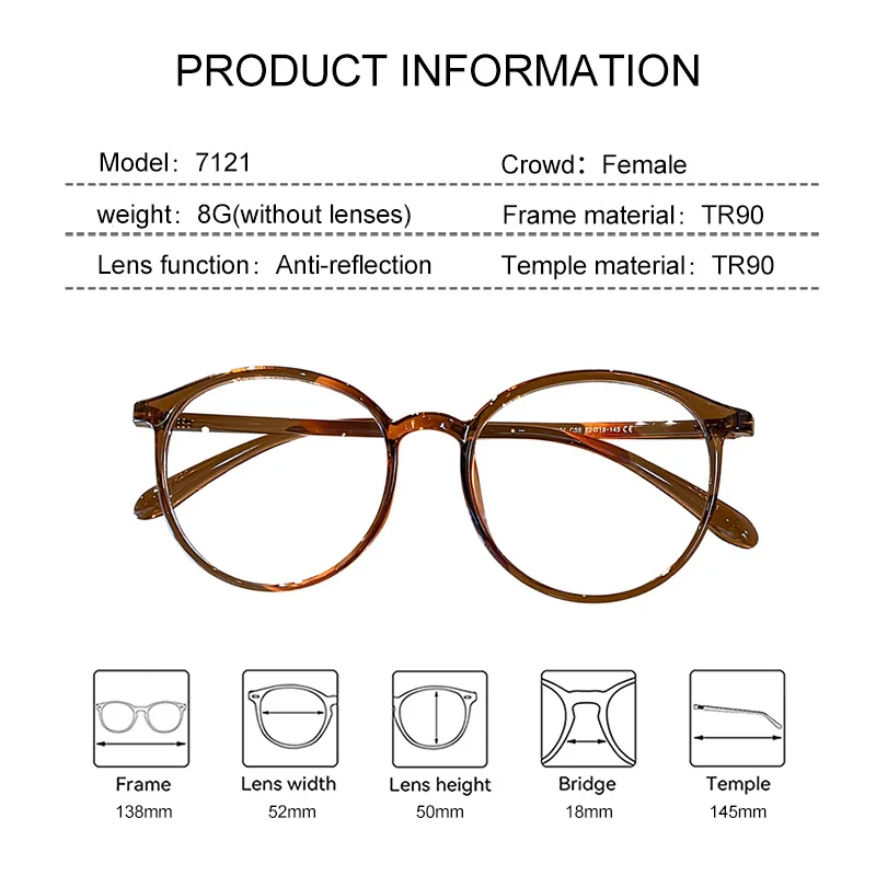 EYORA Сверхлегкая оправа большого размера, универсальные очки для чтения с защитой от синего луча, фотохромные очки для близорукости и дальнозоркости по рецепту