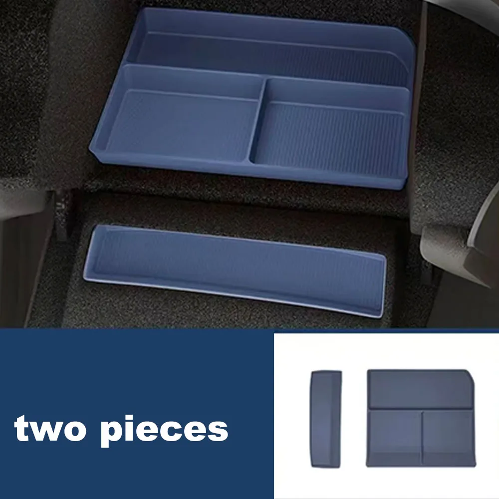 Passenger Glove Box Organizer Tray + Storage Mat 2PCS Set For Xiaomi YU7 2025 2026 - view 4