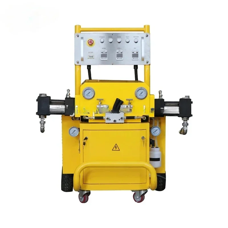 High Pressure PU Polyurea Spray Foam Equipment Polyurethane Foam Insulation Spray Machine Sold To Canada Mexico