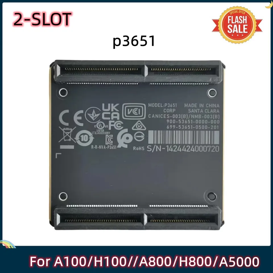 2-SLOT NVLink Bridge P3651 900-53651-0000-000 For NVIDIA Graphics