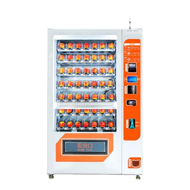 Customized Color Snack And Drinks Vending Machines  Elevator Refrigerated Vending Machines For Sale