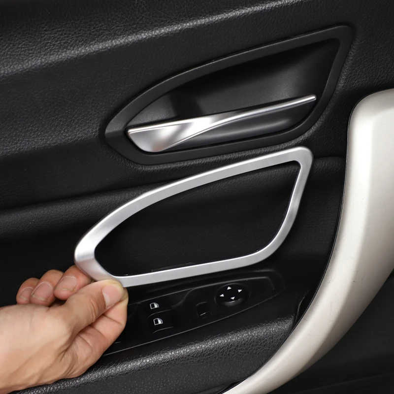 

For BMW 1 Series 2 Series F20 F21 F22 F23 2012-2019 ABS Interior Door Handle Cover Inner Door Bowl Trim Frame Decoration Sticker