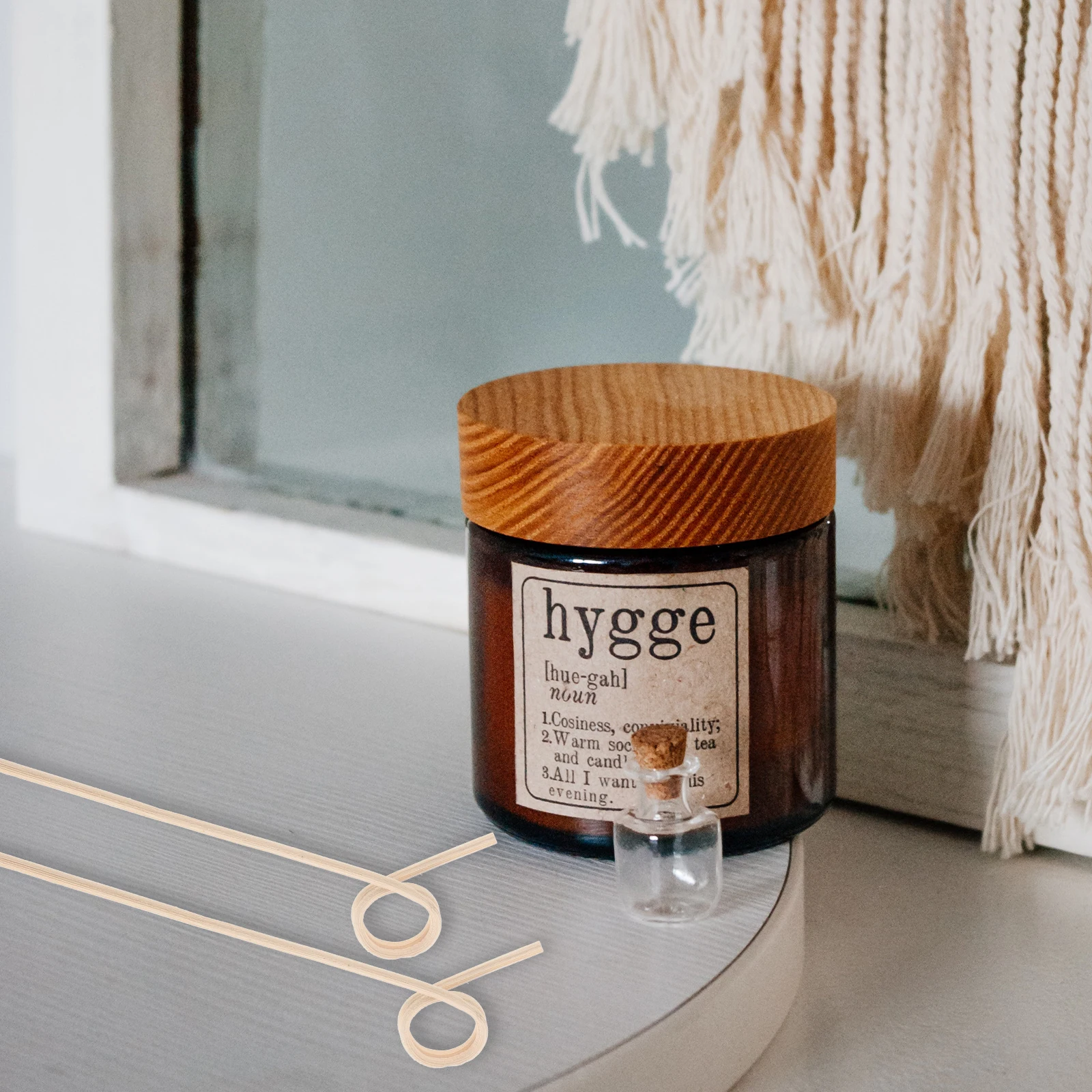 

20Pcs Aroma Diffuser Sticks Natural Reed Essential Oil Diffuser Refill Sticks Room Fragrance Accessories Aroma Volatile Wands