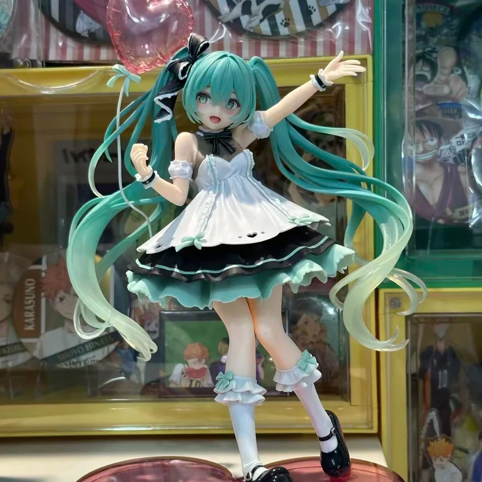 

Hatsune Miku 2025 Birthday Party Ver. AMP+ Figure 21cm PVC Anime Action Model Collectible Toy Gift New in Stock