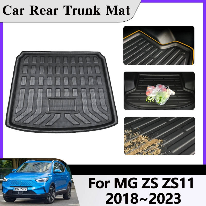 

EVA Car Trunk Mat For MG ZS Accessories 2018~2023 ZS11 MK1 EV ZX ZST VS Cargo Trunk Waterproof Carpet Storage Pads Accessories
