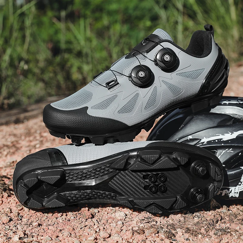 

MTB Cycling Shoes Non-slip Mountain Sneakers Men Footwear Dirt Cleat Bike Racing Clit Bicycle Women Pedal Biking Shoes 2025