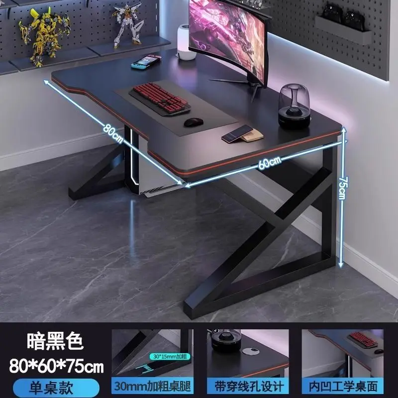AOLIVIYA PC Gaming Table Bedroom Desktop Computer Table Home Simple Student Dormitory Office Study Desk