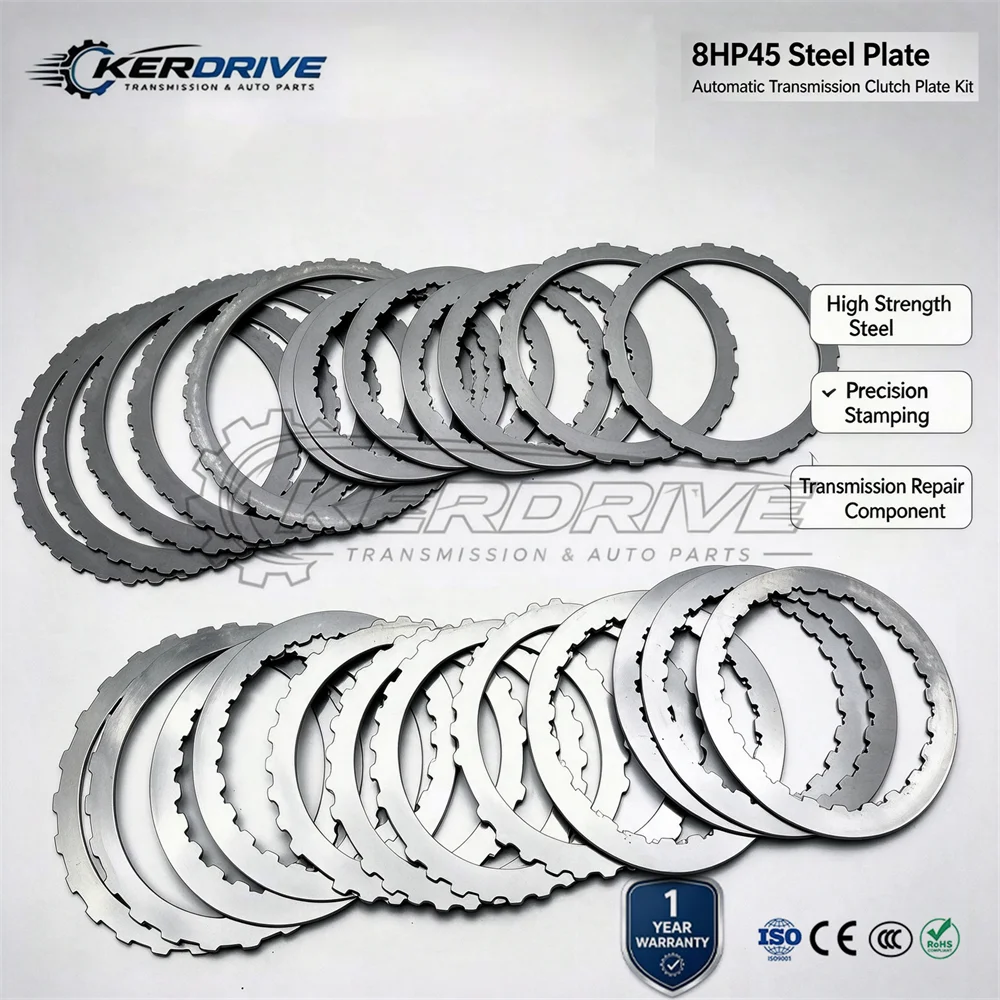 Brand New 8HP45 ZF8HP45 8HP45X 845TE 8-Speed Auto Friction Steel Plate Kit For BMW 320i X4 Audi A4 A6 Jaguar Range Rover Evoque