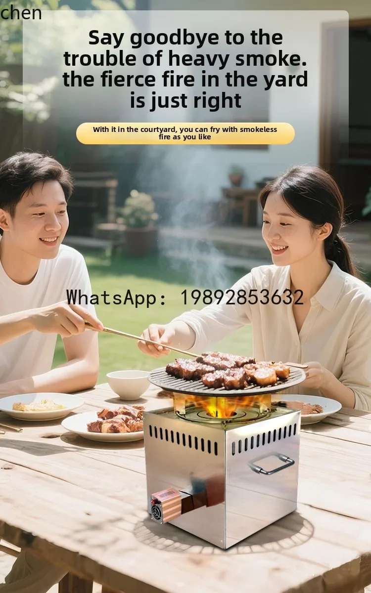 AA  Outdoor Portable Smokeless New Model Firewood Stove Household Wood Burning Stove Outdoor Stove