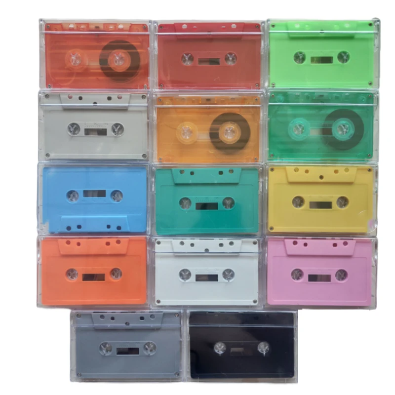 Innovative New Standard Cassette Color Blank Tape Player Magnetic Audio Tape With 45/90 Minutes For Speech Music Recording