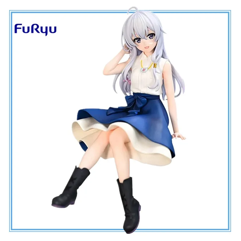 

In Stock Original FuRyu Wandering Witch The Journey of Elaina Elaina Horn Skirt PVC Anime Figures Action Figure Model Toys Gifts