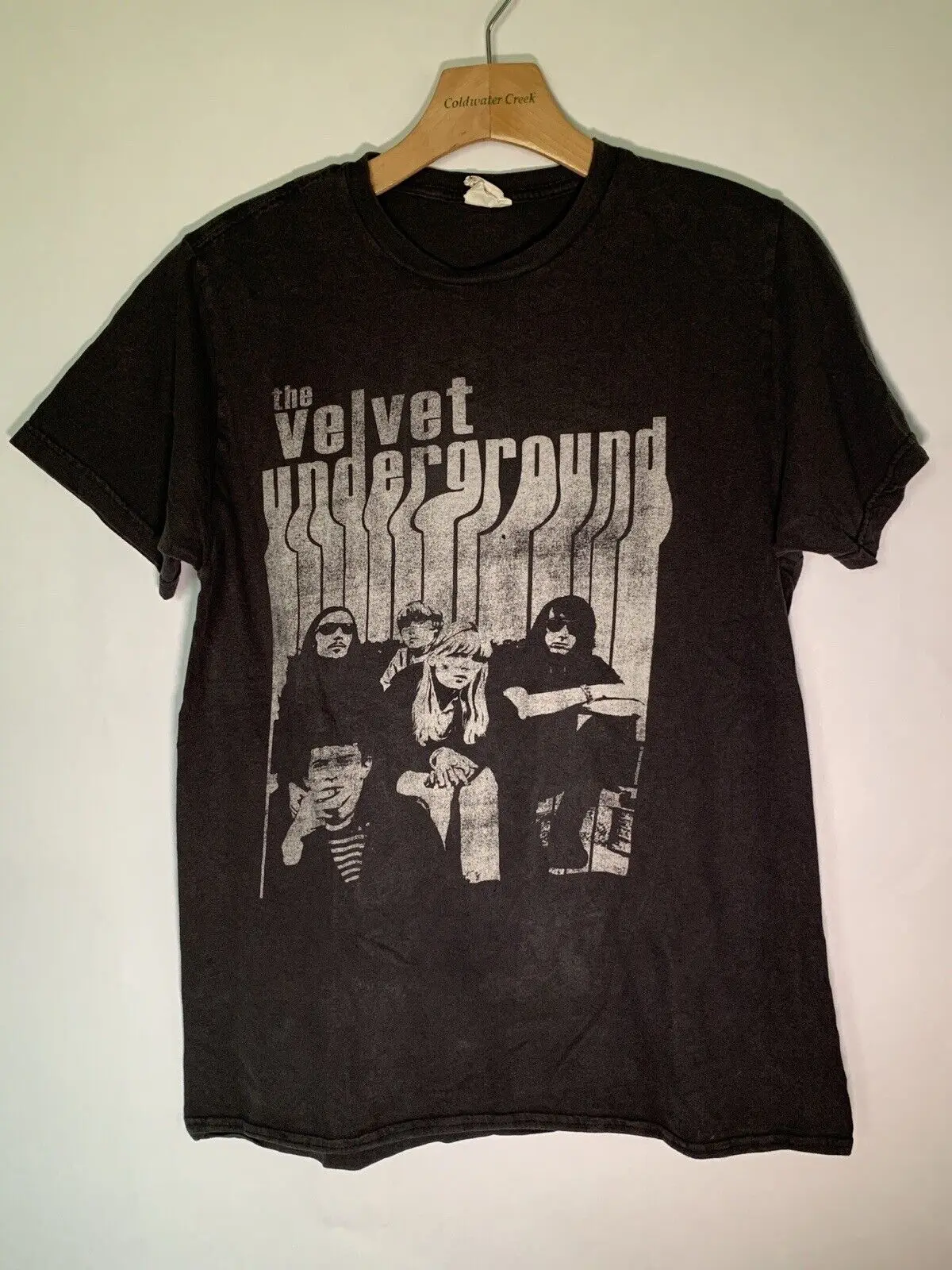 The Velvet Underground Band Concert Black Graphic T Shirt Sz M