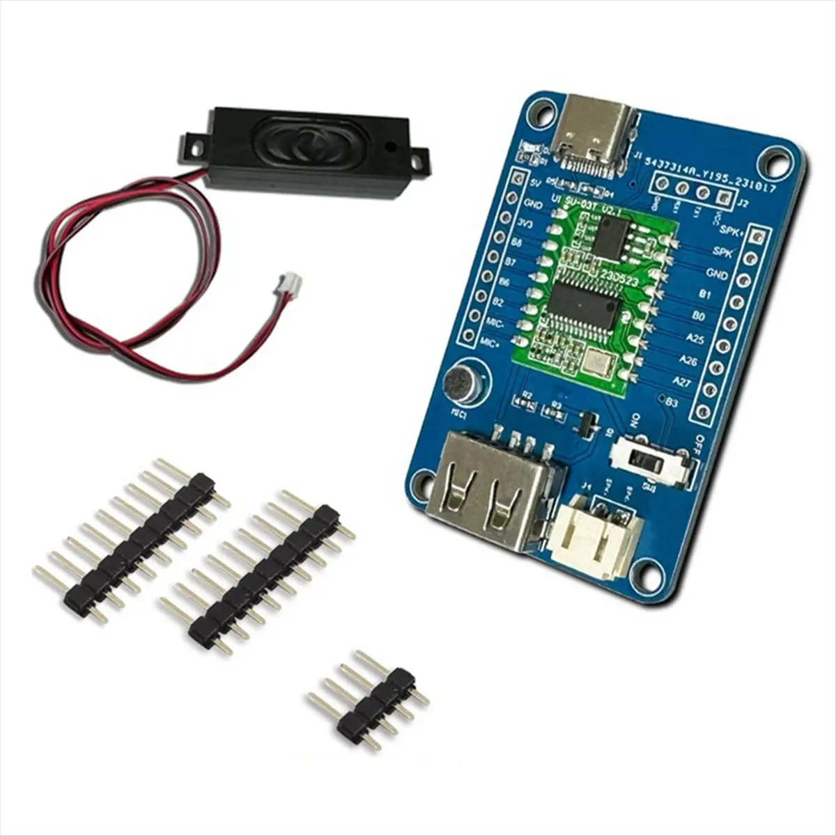 A85P SU-03T Offline Speech Recognition Control English Chinese Recognition Support GPIO Port Control Multi-Function Module