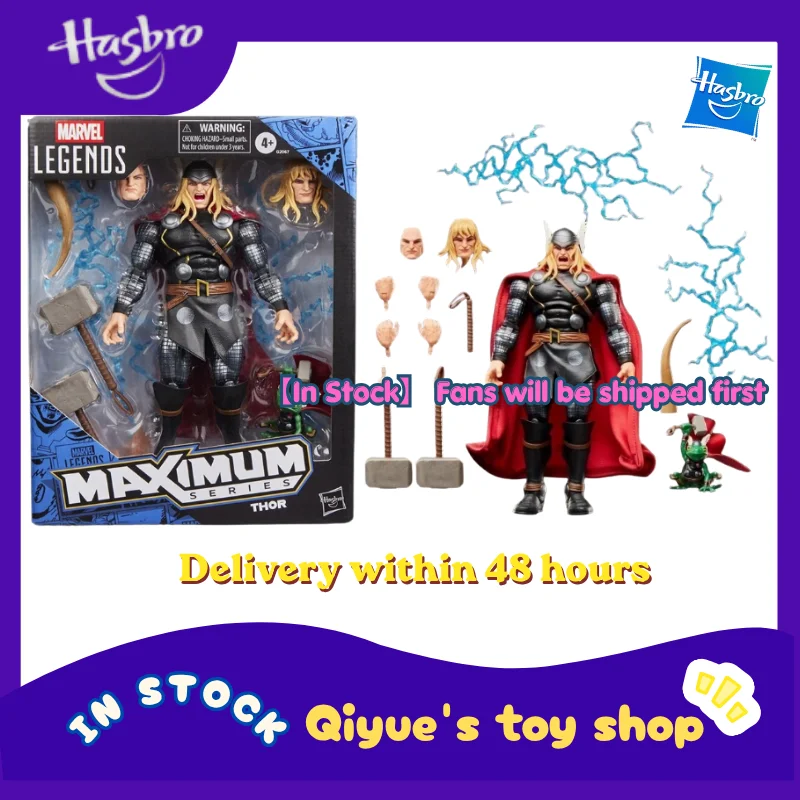 [In Stock] Hasbro Marvel Legends Comic Version Thor Ramman 6-inch Movable Robot Doll Model Toy Collection Gift