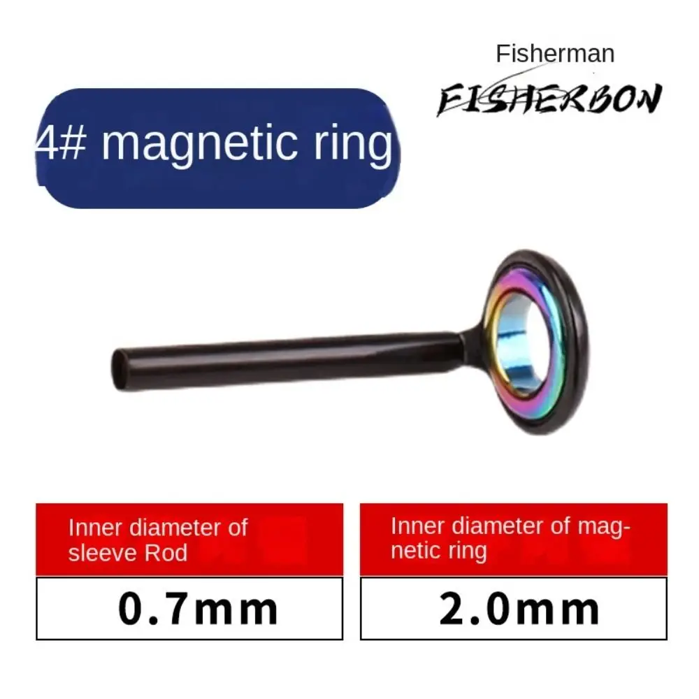 Stainless Steel Fishing Rod Guide New O Ring 0.7mm-1.6mm Eye Ceramic Ring fishing Oval Tip Repair Kit DIY image 3