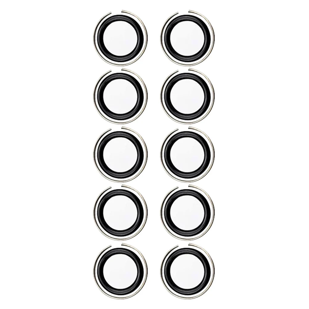 Snap Rings O-rings Mechanic Equipment Anti Detachment Clips Kit 1 2 Inch Retaining Rings Easy Installation Iron Material