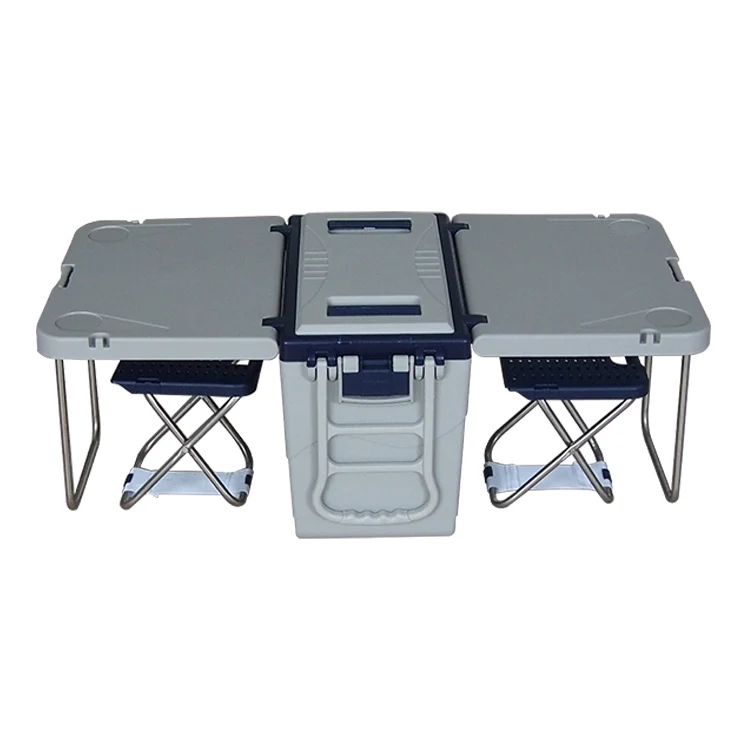 

Outdoor Small MOQ Folding Insulated Cooler with Table 25L