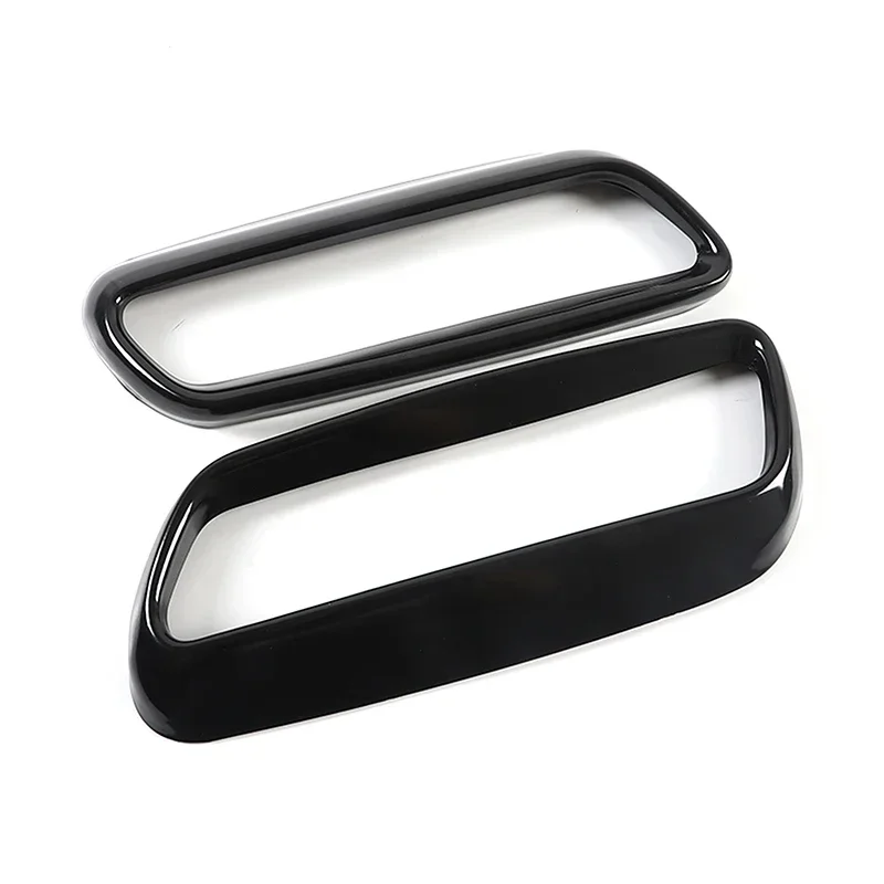 For Land Rover Range Rover Sport L461 2023 2024 Glossy Black Chrome Stainless Steel Car Exhaust Pipe Cover Trim Accessories image 3
