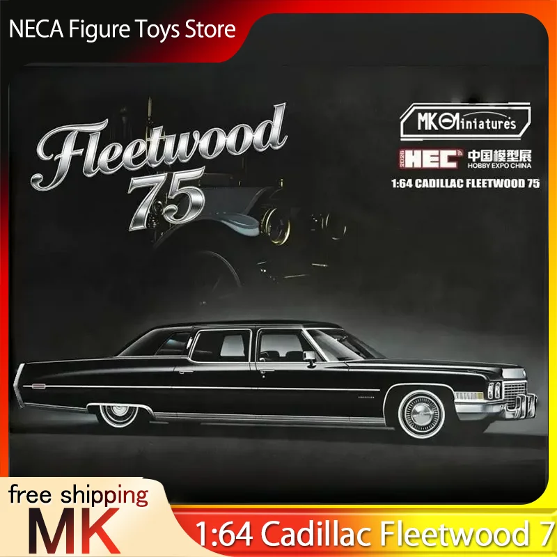 mk-miniatures-1-64-cadillac-fleetwood-75-diecast-model-car-hec-hobby-expo-china-limited-edition-toy-gift-for-adults-fans