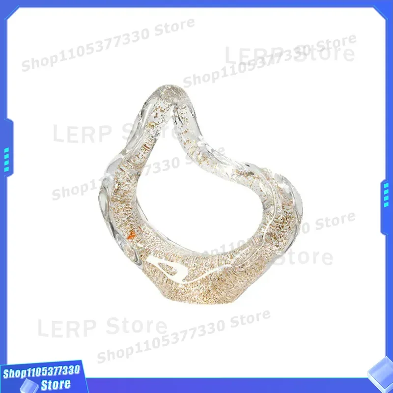 Modern Abstract Geometric Glazed Ornament Creative Minimalist Home Decor for Living Room Study Model Room Soft Decoration