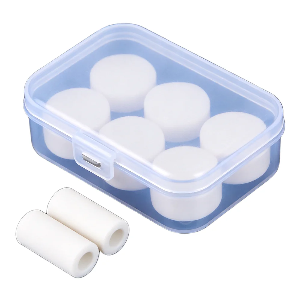 Soft Silicone Earplugs for Aquatic Activities and Nighttime Use Featuring Reusable Construction and Noise Suppression