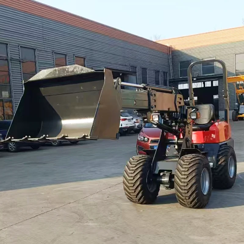 Customized KZL918 telescopic arm loader slip steering loader high-performance pump precision design loader