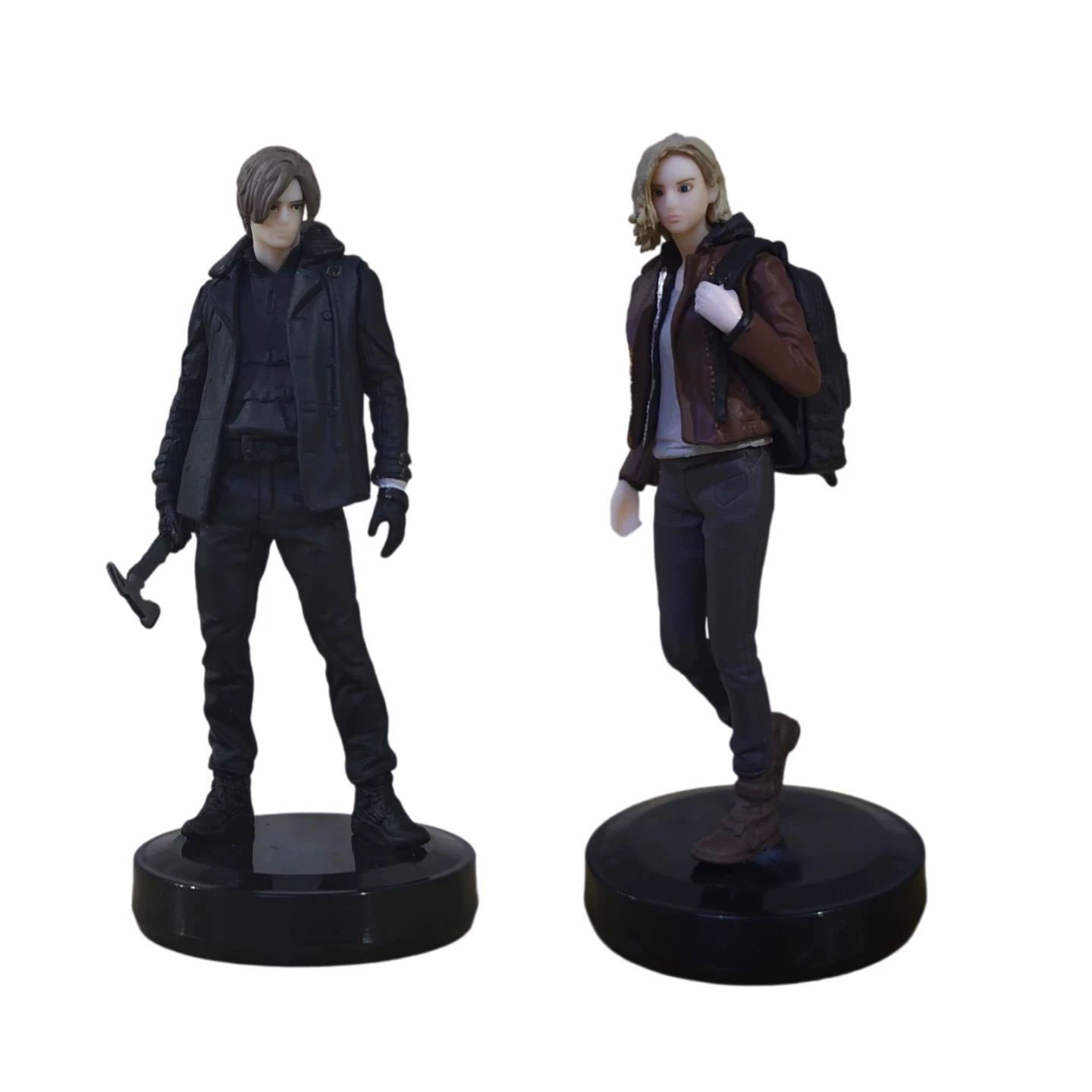 Resident Evil Requiem Grace Ashcroft & Leon S Kennedy Figure Game Character Statue Desktop Chassis Decor Collectible Gift