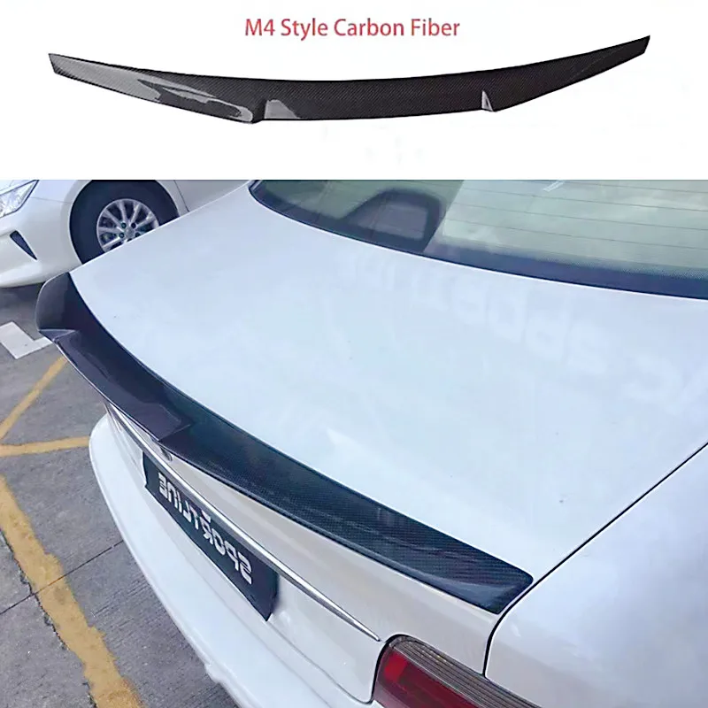 

For 1996-2003 BMW 5 Series E39 Car Rear Trunk Lid Lip Spoiler Wings Carbon Fiber Body Kit Exterior Tuning Accessories