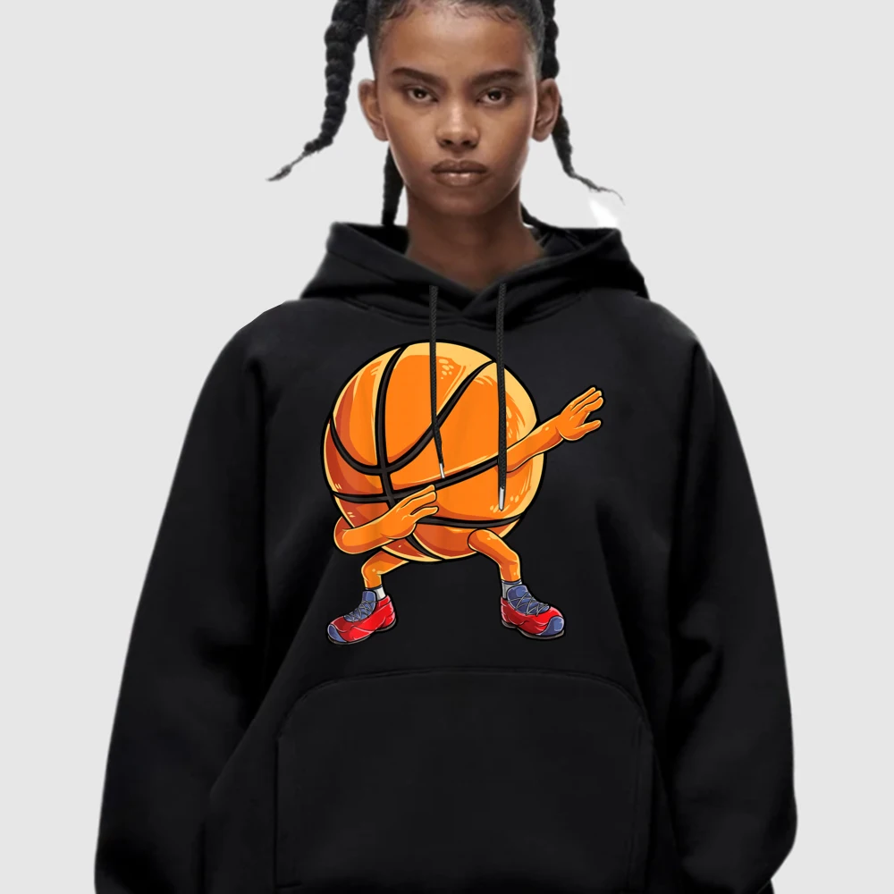 

Dabbing Basketball Ball Funny Boys Hoodies Discount Round Collar Slogan long Sleeve Men's Hoodies Casual Hoodies