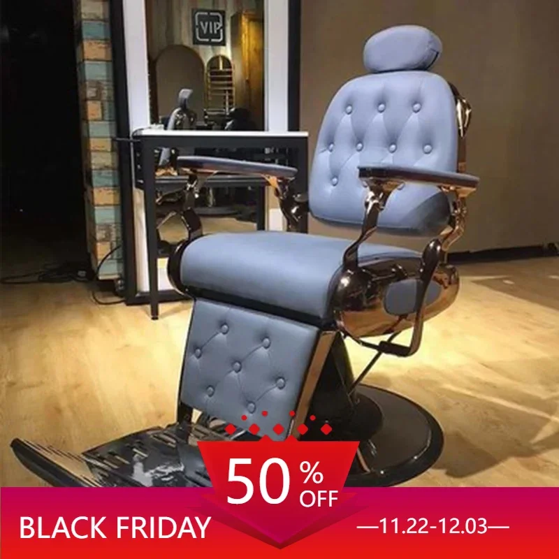 Luxury Chairs Professional Pedicure Chair Hairdressing Salon Furniture Rotating Beauty Bar Stool Silla Barberia Dressing Hair