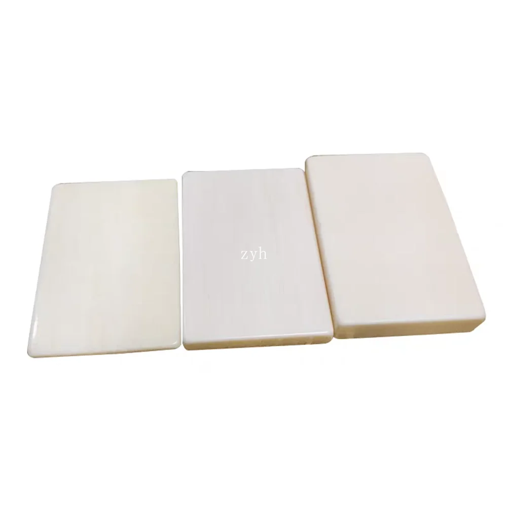 ivory plate sheet black pendants jewelry hand carve sculptures DIY knife handle material for furniture inlay decoration