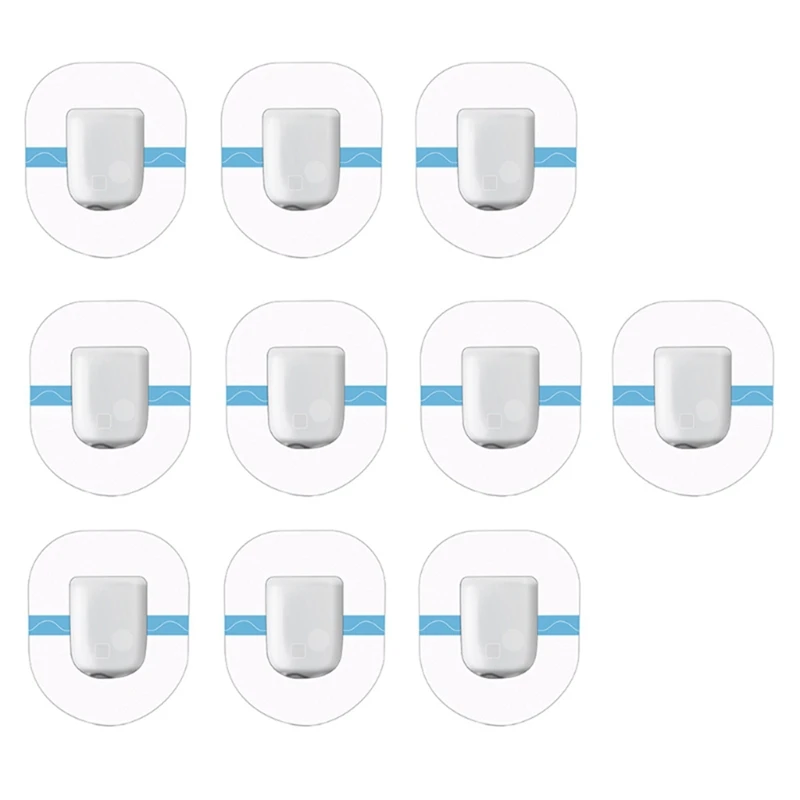 لاصقة واضحة الاستشعار overture ، ملصقا مراقبة الجلوكوز غير مرئية ، 10 قطعة