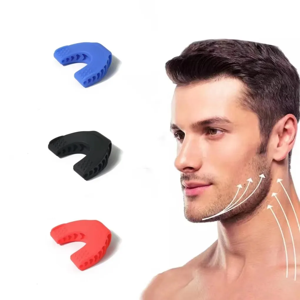 V shape faceshape Fitness Face Men Facial go Mouth Jaw Exerciser Muscl Chew Ball Chew Bite Breaker Training Body