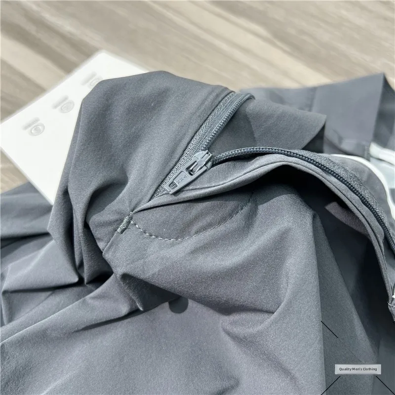 

Men's Summer Lightweight Qui Dry Breathable Straight Leg Casual Pants Ice Silk Versatile Casual Trousers Faionable Urban ...