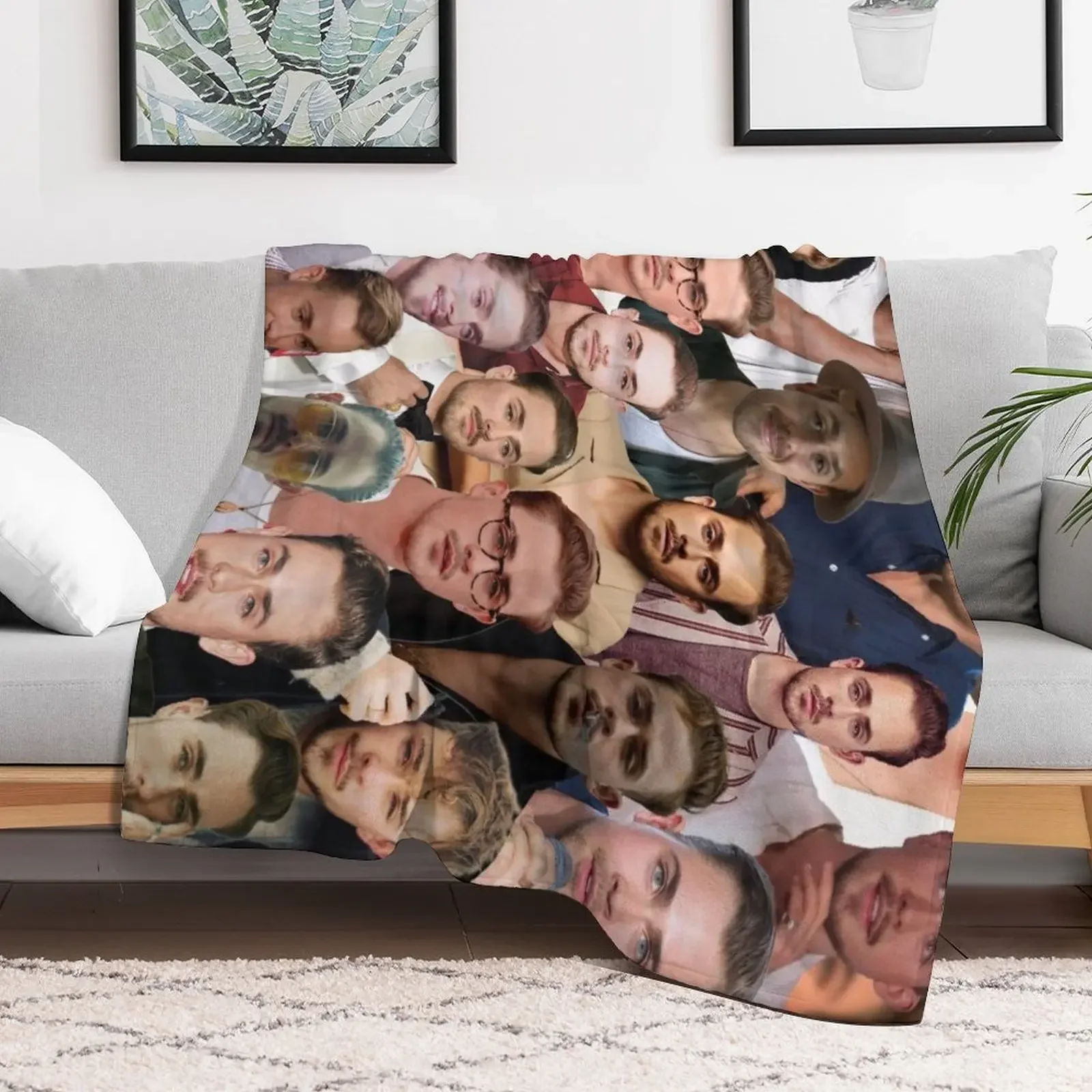 Dacre Montgomery Photo Collage Throw Blanket Sleeping Bag Blankets Sofas Of Decoration Decoratives Beach Blankets