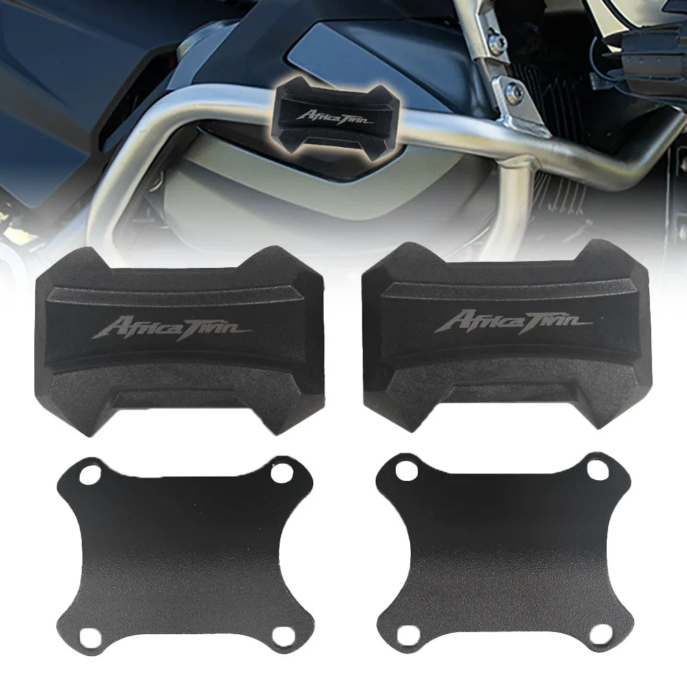 For Honda Africa Twin AFRICA TWIN Motorcycle Accessories 25mm Crash Bar Bumper Engine Guard Protection Decorative Block Short