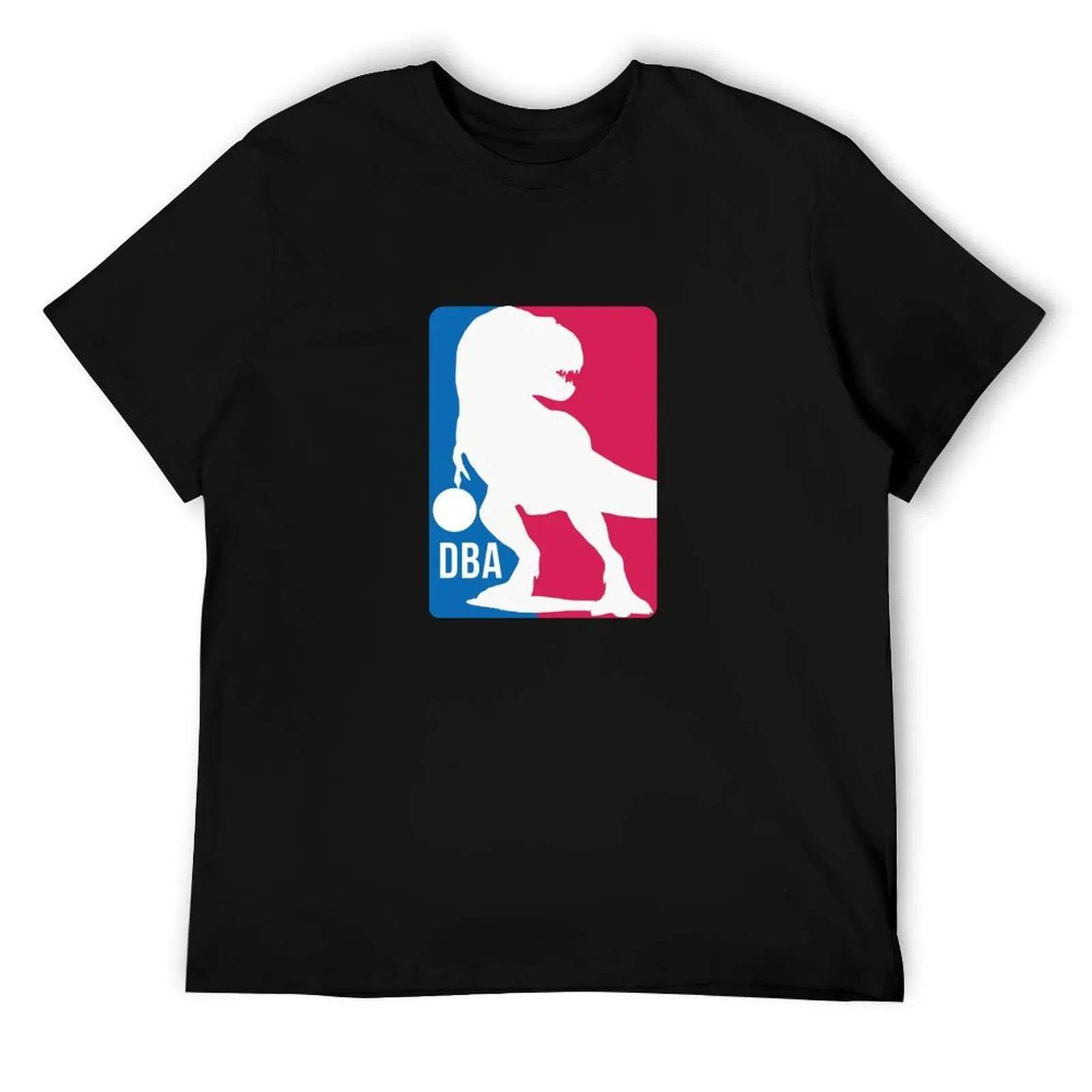 

Fun Dinosaur Basketball T-Shirt t shirts for man slim fit t shirts cotton 100% T-Shirt