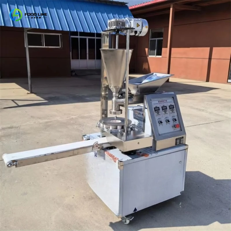 Momo Shaper Machine Automatic Triangle Round Square Former Stainless Steel Stuffing Encasing Unit for Catering  Kitchen